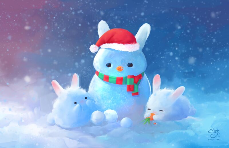 Файл:Shellz-art-snow-bunnies.jpg